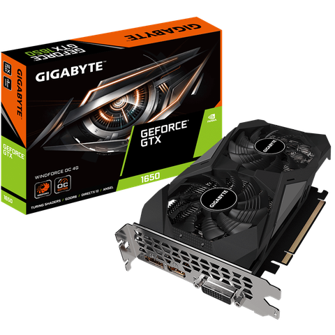 GIGABYTE GeForce GTX 1650 OC 4G